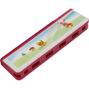 Resim Geeroyoo "4 Delikli 8 Notalı Çocuklar İçin Müzik Eğitici Mızıka - C Tonunda Pirinç Dilli Eğlenceli Öğrenme Aracı" 