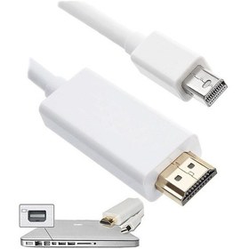 Resim Mini Displayport To Hdmi Kablo Thunderbolt MacBook Uyumlu Tv Bağlantı 3M 