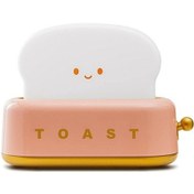 Resim Szypzstore Sevimli Tost Gece Lambası, Led Gülümseme Ekmek Tost Gece Lambası, Şarj Edilebilir Usb Ve Zamanlayıcı, Gençler Için Doğum Günü Hediyeleri Kırmızı Icjgrb Beyaz 