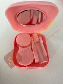Resim SATECHNOLOGY Lens Kutu Ve Takma Aparatı Seti (PEMBE) 