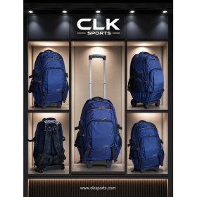 Resim CLK Sports Master Pack Lux Çekçekli Tekerlekli , Dağcı Seyahat Laptop Bölmeli , Sırt Çantası 