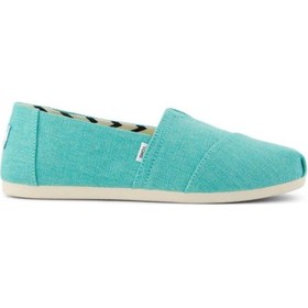 Resim 10021939 Blue Espadril / Keten Kadın 10017719 10021933 10021939 Toms Alpargata Classic Heritage Can 10021939 Blue 