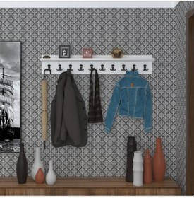 Resim Kenzlife Elbise Askılığı Askılık Vettini Byz 20 120 12 Siyah 10 Adet Askı Portmanto Diğer 