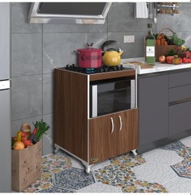 Resim Kenzlife ocak dolabı bade cvz 85*60*57 mutfak modül mini fırın ankastre ocak için 