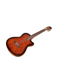 Resim Cordoba Stage Thinbody Elektro Klasik Gitar Edgeburst 