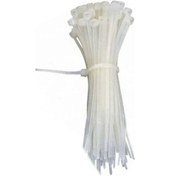 Resim Üçel Plastik Cırt Kelepçe Beyaz 13cm 50 Adet 