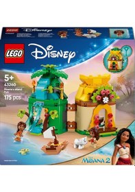 Resim LEGO® ǀ Disney Moana’nın Ada Evi 43260 - 5 Yaş ve Üzeri Çocuklar için İnşa Edilebilen Mini Bebek Evi İçeren Oyuncak Yapım Seti (175P) 
