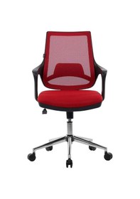 Resim Mix Çalışma Koltuğu Siyah Kırmızı 