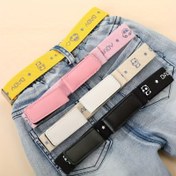 Resim 1 adet Tokasız elastik bel bandı, ayarlanabilir görünmez elastik bel bandı, çeşitli pantolonlarla kolayca uyum sağlar, tarzınızı daha doğru hale getirir, tüm vücut tiplerine uygun, kot pantolonlar, etekler, kadın etekleri, dış giyim aksesuarları için uygundur. 