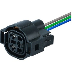 Resim Radyatör Fan Müşür Soketi 3 Pin Kablolu 