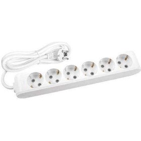 Resim Viko Multi-Let 6'lı Kablolu Priz 2 MT Beyaz 