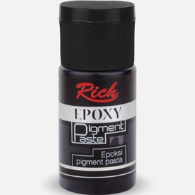 Resim Rich Epoksi Pigment Pasta Siyah 20 cc 