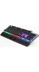 Resim Rush RK601 Bileklikli Mekanik Hisli Klavye 