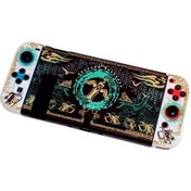 Resim Jzcat Nintendo Switch Bölünmüş Kılıf Oyun Teması Renkli Kılıf Sert Kılıf-a167 