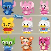 Resim 9 adet Disney Stitch, Angel, Pigeon, Tigger, Winnie the Pooh, Donald Duck, Daisy, Strawberry Bear temalı Yapı Blokları - Zarif Karikatür Mini Tuğlalar DIY Yaratıcı Montaj için, Oda Dekoru veya Hediye Fikirleri, Doğum Günü Partisi Oyunları ve Hayvan Model Kiti, Bebek Duşu, Ofis Masa Dekorasyonu Plastik, Koleksiyonluk Mini Figürler, Temalı Parti Malzemeleri, Tatil Süsleri, El Yapımı Hediyeler, Koleksiyonluk Tuğlalar, Kırtasiye Hediye Satıcıları 
