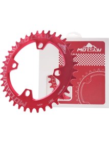 Resim Liangduo Shop Yuvarlak 38T Kırmızı Stil Motsuv Bisiklet mm Krank T Aynakol Yuvarlakoval Bcd Mtb Aynakol Alıvıo Sramnx Gx X1 Krank Için (Yurt Dışından) 