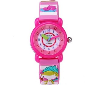 Resim Sones Jnew A335-86131 Çocuk Karikatür 3d Beyzbol Çocuk Silikon Kayışlı Su Geçirmez Kuvars Saat Mavi 