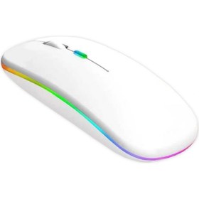Resim Classone RGB-102F RGB Işıklı Bluetooth Kablosuz Optik Mouse 