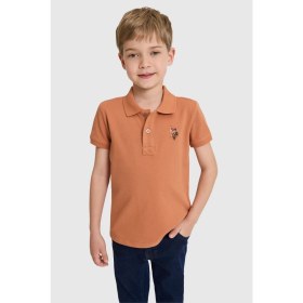 Resim U.s. Polo Assn. Erkek Çocuk Gül Kurusu Tişört Basic 50325608-VR026 