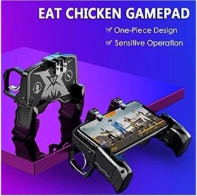 Resim Gunkes K-21 Oyun Aparatı Tüm Telefonlar Için Pubg Tetik Oyun Kolu Konsolu Joystick Ateş Tetik Düğmesi 