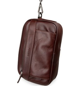 Resim Deery Hakiki Deri Bordo Erkek Portföy Çantası - 08408mbrdy01 Bordo 