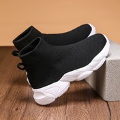 Resim Kızlar için Yüksek Üstlü Rahat Örgü Sneaker'lar 