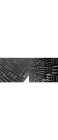 Resim Ankases Ses Yalıtım Akustik Yanmaz Labirent Sünger - 30mm, 50x100cm, 50 DNS - Yankı ve Ses Yalıtım Süngeri 