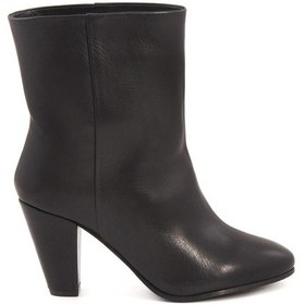 Resim Rouge Kısa Topuklu Kadın Günlük Bot 9555-01 Siyah 