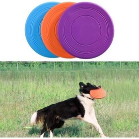 Resim Silikon Frizbi Köpek Oyuncağı 
