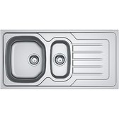 Resim Franke İnox Onda Line OLX 651 1,5 Gözlü Sağ Damlalıklı Eviye (101.0656.148) 