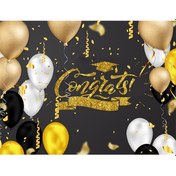 Resim Hombey Mezuniyet Fotoğraf Arka Planı Vinil 2.1x1.5m - Partiler Ve Sergiler İçin Dekoratif Görüntü Kaydı Malzemesi 3653 