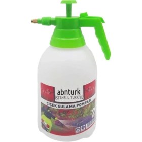 Resim 2 Litre Üstten Basma Portatif Tayzikli Ilaçlama Pompası Sulama Spreyi Tayzikli Çiçek Sulama Pompası 
