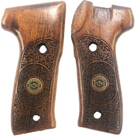 Resim Victorious Astra Mod A90 A100 Cub Pistol Grip Handmade From Walnut Wood Ars.01 