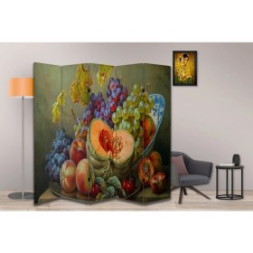 Resim Doğa Temalı Özel Tasarım Paravan Room Divider 180 x 200 cm 