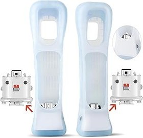 Resim Machine-Ya Wii Motion Plus Adaptör Sensörü Hızlandırıcı Nintendo Uzaktan Kumanda Wii U Motion Plus (Beyaz (1 ADET)) 