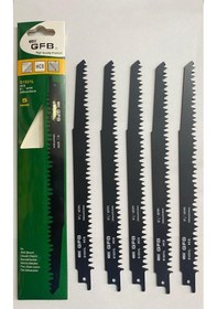 Resim Gfb Tilki Kuyruğu Testere Bıçağı Ahşap İçin 5 Adet 