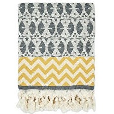 Resim Gri Adinkra Peştamal 