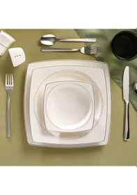 Resim Güral Caroline 30 Parça 6 Kişilik Yemek Takımı 6366 4858621 