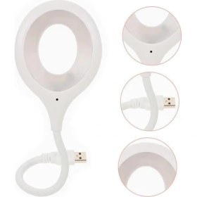 Resim Powermaster Portatif Akrobatik 20 Smd Ledli USB Gece Kitap Okuma Çalışma Lambası (Powerbank Uyumlu) 