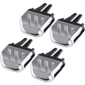 Resim Padalink "4 Adet Yüksek Kaliteli Abs+metal Klips - Land Rover Freelander 2 Ön Klima Havalandırma Çıkışı İçin" 