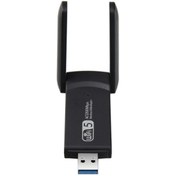 Resim JUNGLEE Usb 3.0 1200mbps Wifi Alıcı Adaptörü Çift Bantlı 5ghz 2.4ghz 802.11ac Wifi Anten Dongle Ağ Kartı 