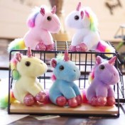 Resim Baijiafu2 Yeni 1 Adet Dört Inç Iyi Şanslar Karikatür Peluş Oyuncak Bebek Anahtarlık Sevimli Bebek Anahtar Küçük Kolye Seti (Yurt Dışından) 