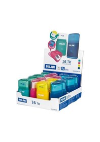 Resim Mılan 4700116 Trı Kalemtraş/silgi Acıd - 16adet 