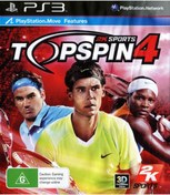 Resim 2K Games Top Spin 4 Ps3 Oyun Playstation 3 Oyun Ps3 Move Oyunu 