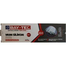 Resim bay tecc Bay-tec Mk-0442 Mum Silikon Ince 1 Kg. Lıktan X 6 Kutu (toplam 6 Kğ.) 