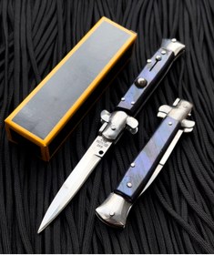 Resim John Connely Paslanmaz Çelik Italyan Stiletto Çakı 