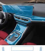 Resim NovStrap Bmw 320i G20 Lci 2023-2024 İle Uyumlu Trim Ekran Koruyucu Film Şeffaf Araç İçi Ppf Kaplama 