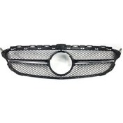 Resim Mercedes W205 C63 Ön Panjur Izgara Krom 2015 / 2018 