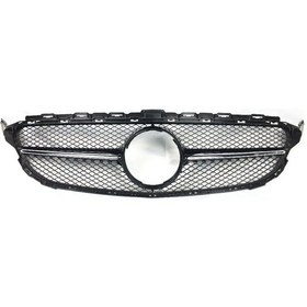 Resim Mercedes W205 C63 Ön Panjur Izgara Krom 2015 / 2018 