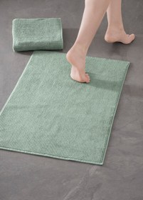 Resim Pana Bathmat 303 - 2 Adet 50x75 cm Premium Ayak Havlusu - Yeşil 
